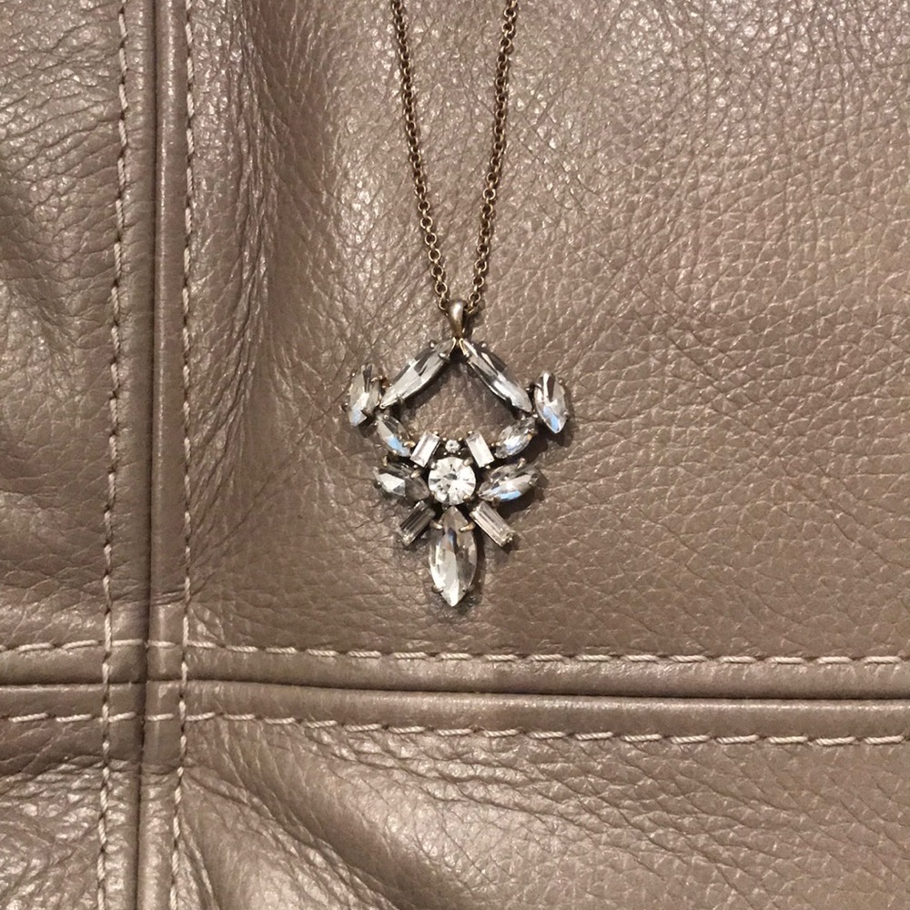 Long Bedazzled Necklace